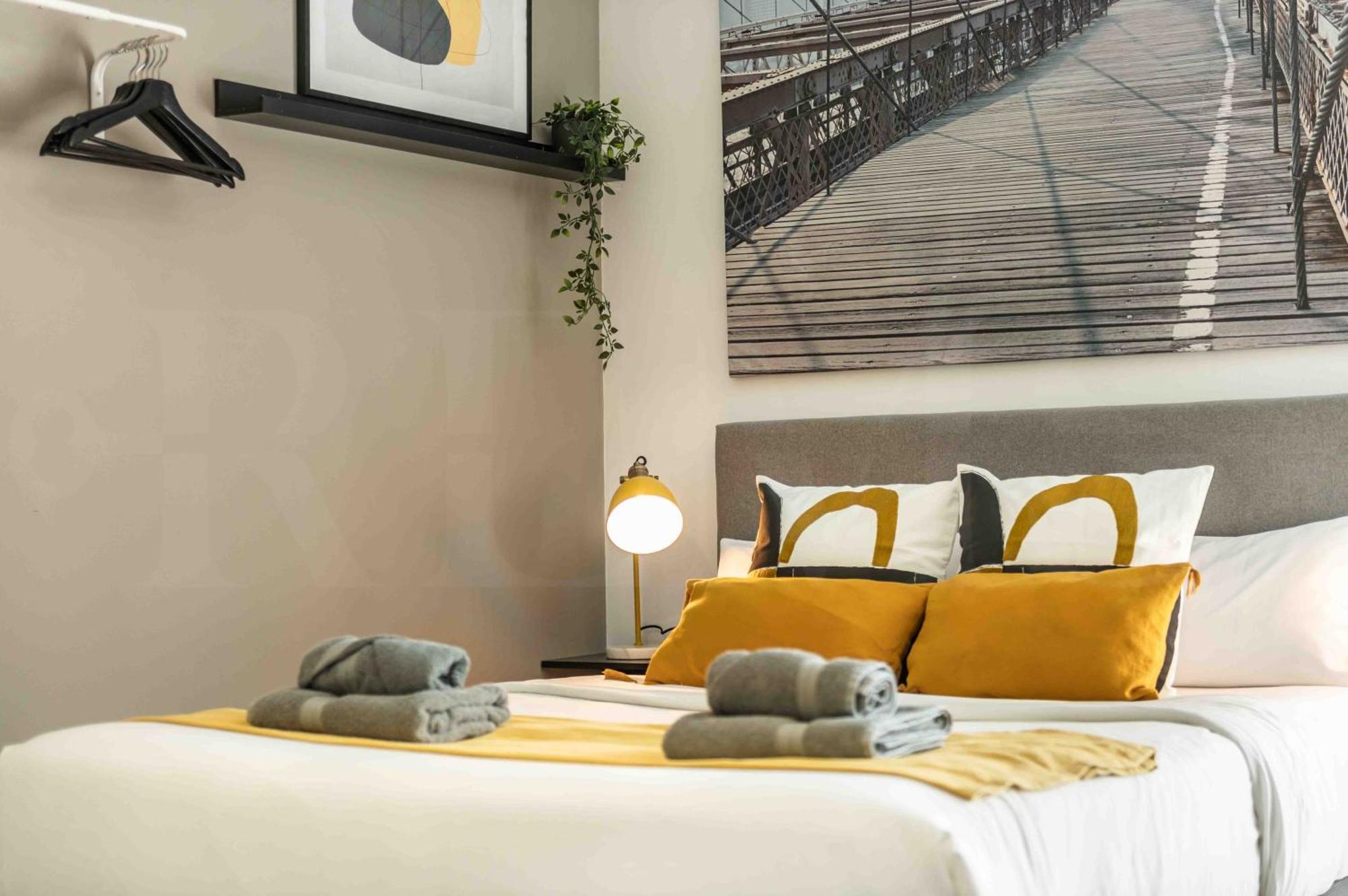 Modern Studio With Private Rooftop Terrace By Rems Málaga Esterno foto