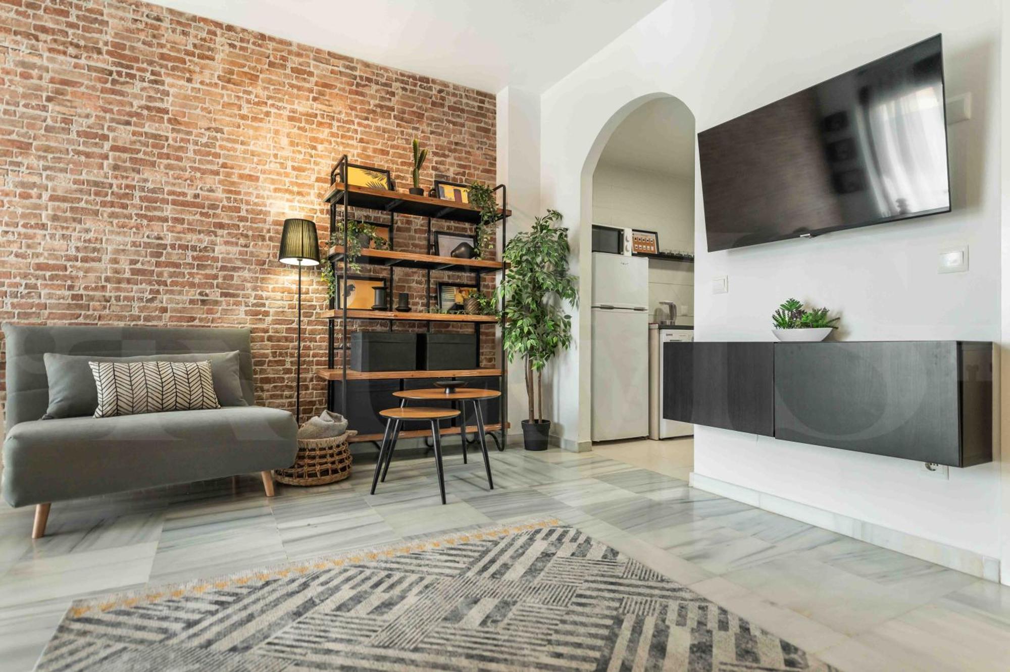 Modern Studio With Private Rooftop Terrace By Rems Málaga Esterno foto